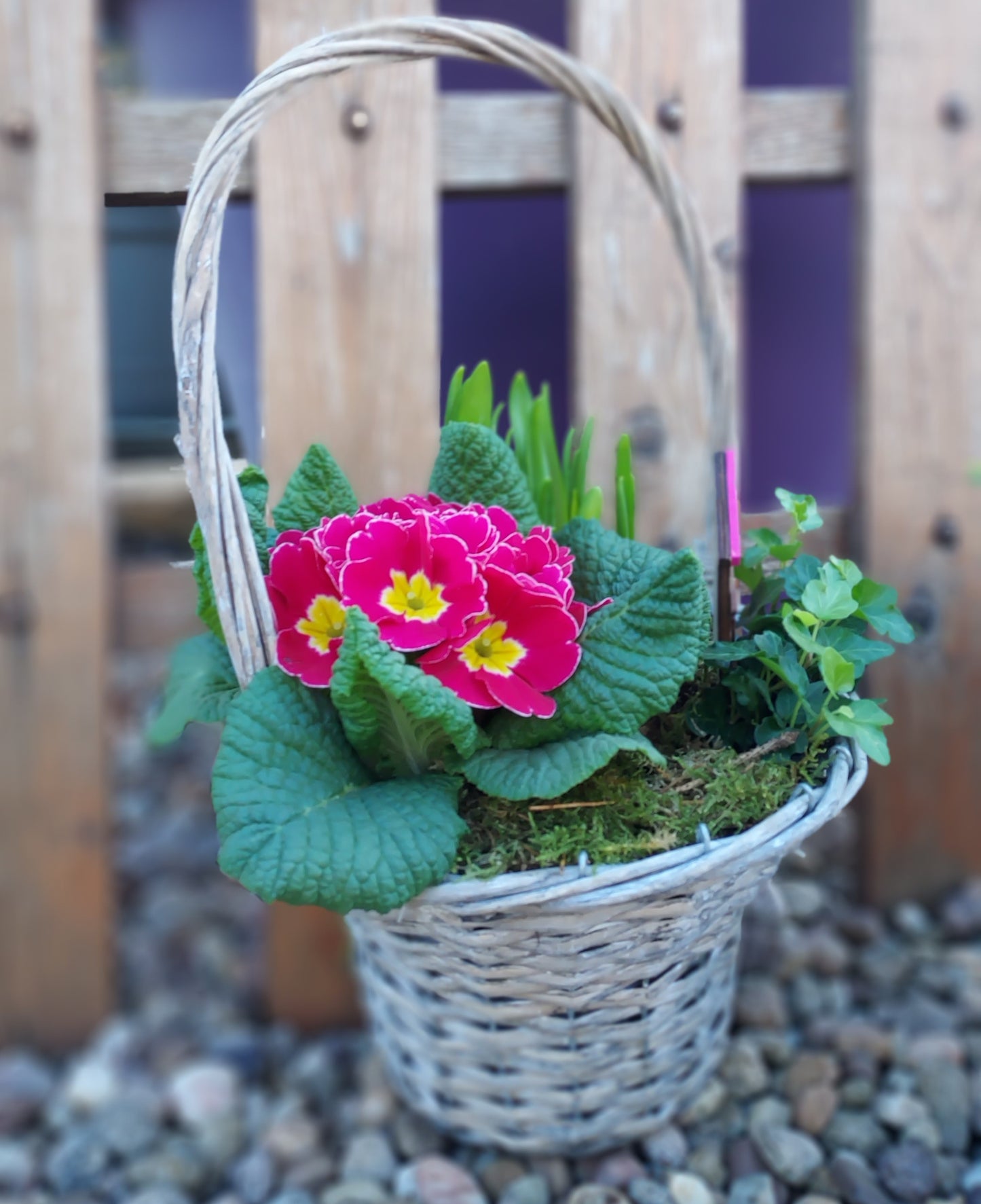 Panier printannier